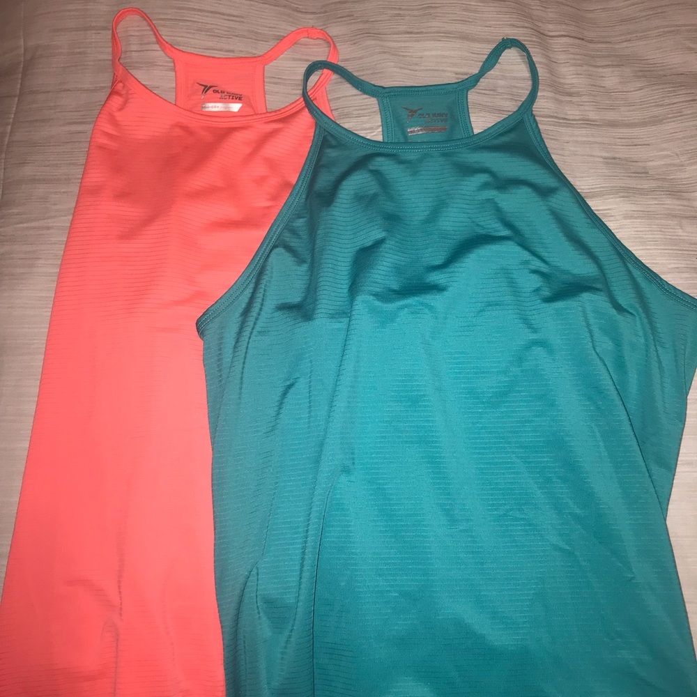 Old navy workout tanks!